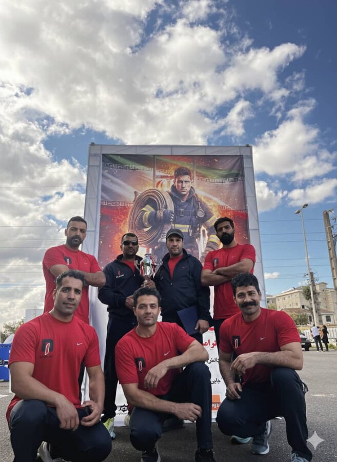 کرج نایب قهرمان مسابقات چالش ملی آتشنشانان کشور شد