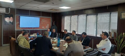 جلسه بازنگری در آیین‌نامه شرکت‌های مجری آتش‌نشانی