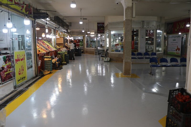 بازار روز گلایل بازسازی شد