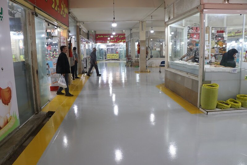 بازار روز گلایل بازسازی شد