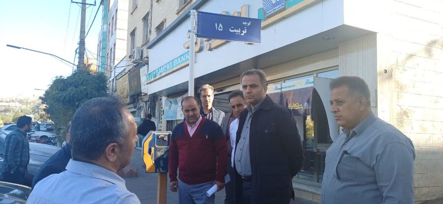 مدیر منطقه ۸ از محلات منطقه بازدید کرد