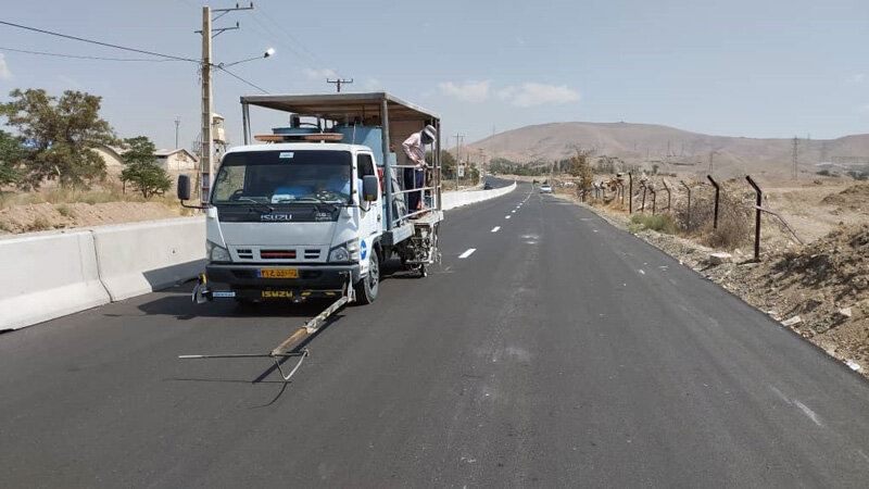 بیش از ۴۲هزار متر خط کشی در معابر کرج انجام شد