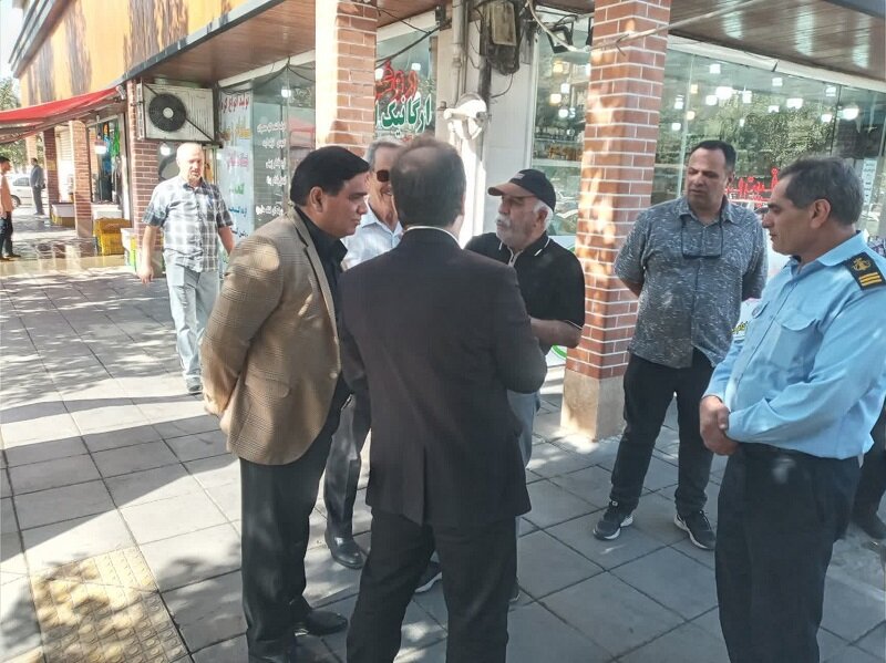 بازار روز ماهان زیر ذرهبین بازرسان شهرداری کرج قرار گرفت