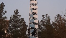 دکل ارتباطی شاهین ویلا لباس تازه به تن کرد