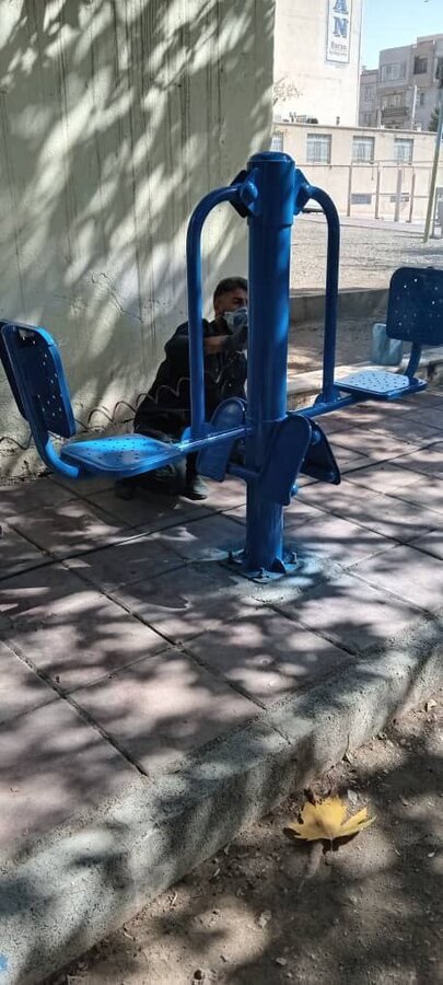 بوستانهای منطقه ۸ شهرداری کرج رنگ و روی تازه گرفت