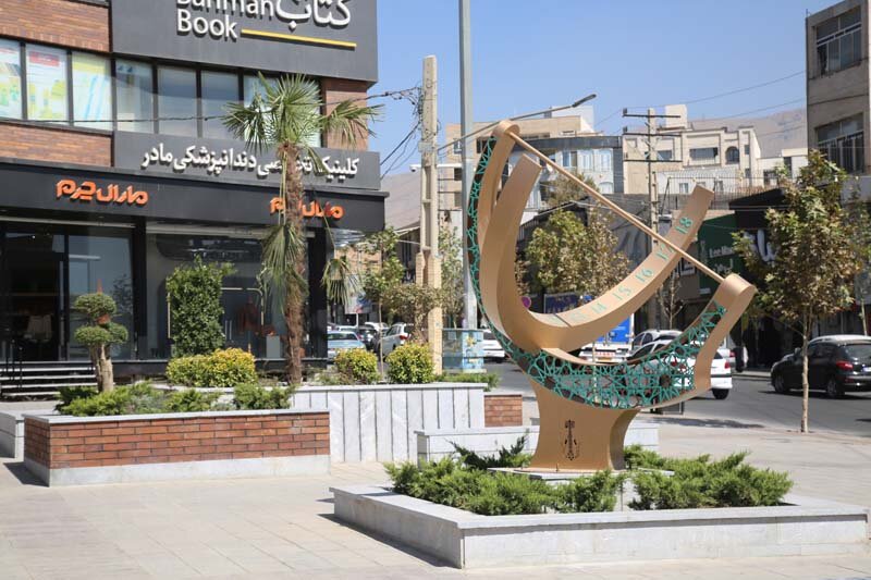 فضای مکث فلکه دوم رجایی شهر تکمیل شد