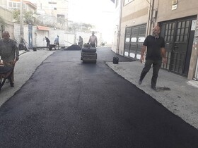 طرح گسترده آسفالت معابر در منطقه ۲ کرج اجرا شد