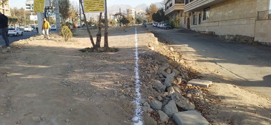 اجرای طرح ساماندهی و بهسازی فضا و منظر شهری در تقاطع غیر همسطح جمهوری