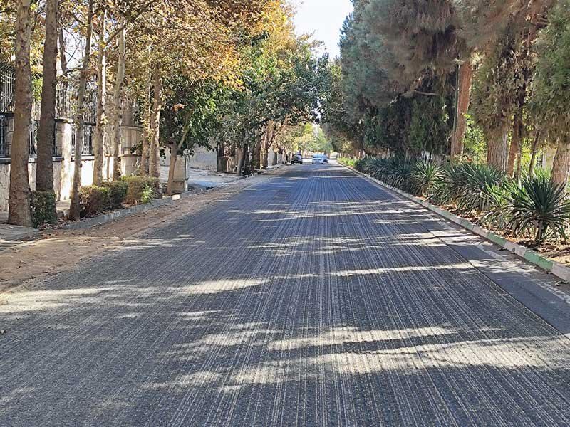 بیش از ۵ هزار تن آسفالت در سه منطقه شهری توزیع شد