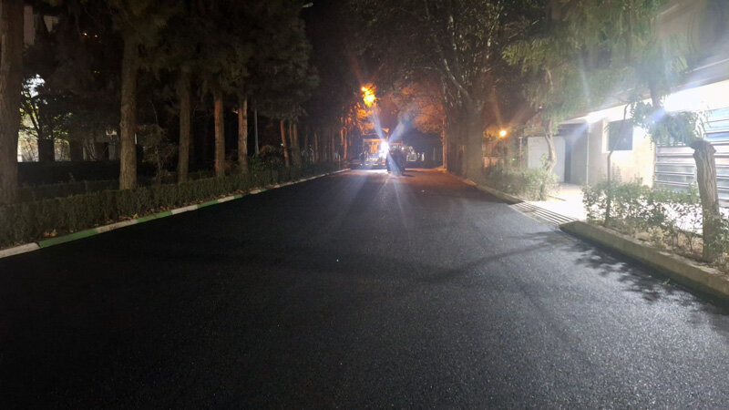 بیش از ۵ هزار تن آسفالت در سه منطقه شهری توزیع شد