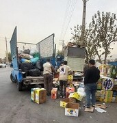 معابر محمدشهر کرج از سد معبر و مشاغل مزاحم پاکسازی شد