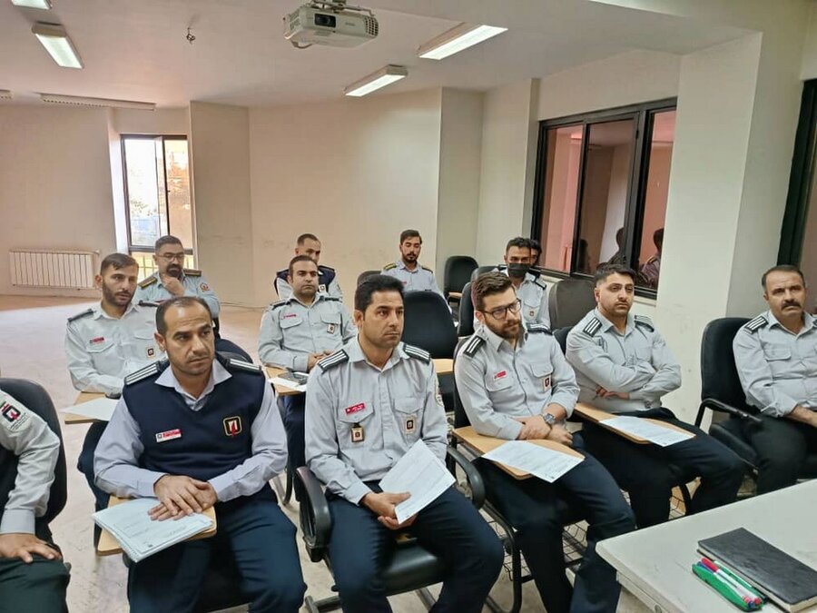 آتش‌نشانان تازه‌وارد کرجی برای مقابله با حوادث آماده شدند