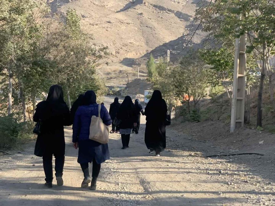 اردوی کوهپیمایی و راهپیمایی خواهران بسیجی  برگزار شد