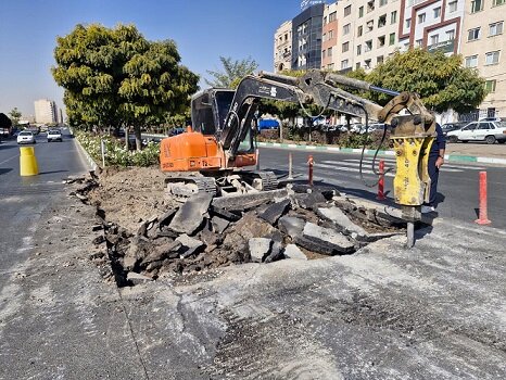 عملیات گسترده اصلاح هندسی در منطقه ۷ اجرا شد