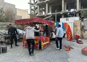 طرح ضربتی ساماندهی و جمع‌آوری اغذیه‌فروشان غیرمجاز اجرا شد