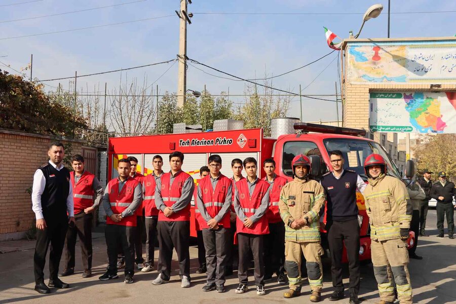 دانشآموزان سناریوی زلزله را تمرین کردند