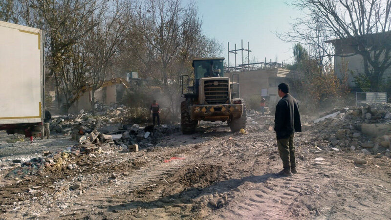  عملیات عمرانی ادامه بزرگراه یادگار امام(ره) آغاز شد