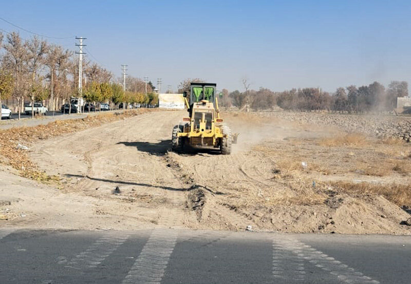  عملیات عمرانی ادامه بزرگراه یادگار امام(ره) آغاز شد