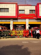 آتش‌نشانی کرج در ارتقای فرماندهی عملیاتی آتش‌نشانی محمدشهر نقش‌آفرینی کرد