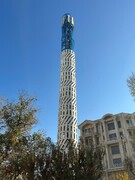 دکل مخابراتی پارک عطار لباس نو به تن کرد