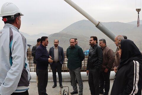 بازدید منطقه 6 از پل بی 1