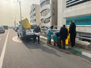 آمادگی کرج برای بارش برف؛ مخازن ماسه و نمک در معابر مستقر شد