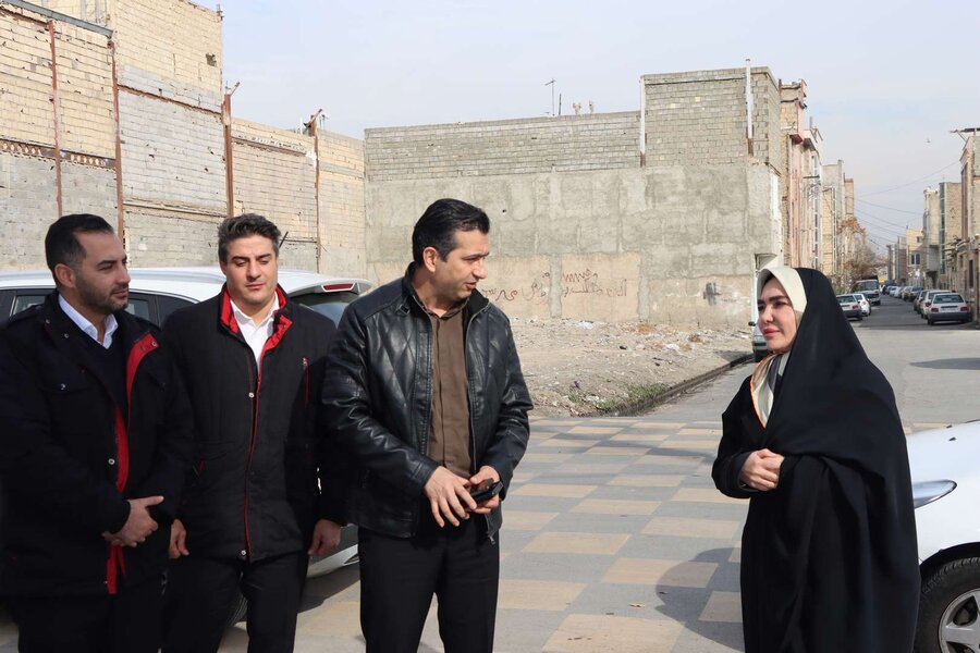 بازدید عضو شورای اسلامی شهر کرج از ایستگاه جدید آتش‌نشانی