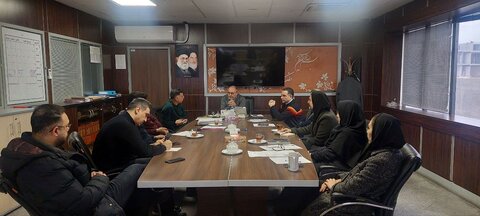 جلسه حذف پرونده های کاغذی