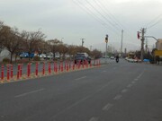 طرح "جزیره ایمن" برای افزایش ایمنی عابران اجرا شد