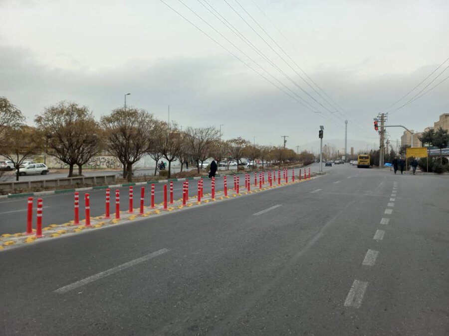 طرح "جزیره ایمن" برای افزایش ایمنی عابران اجرا شد