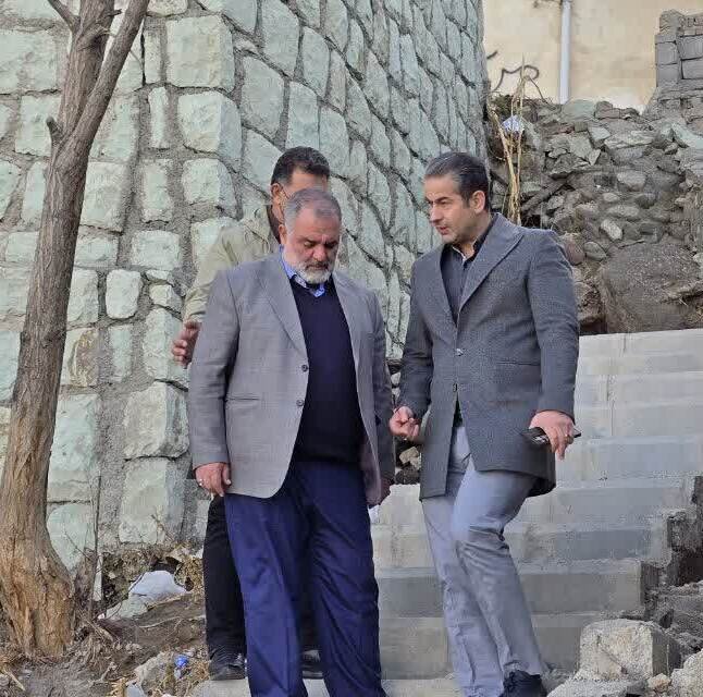 منازل تملک شده در خیابان شهید مصطفایی تبدیل به بوستان میشود