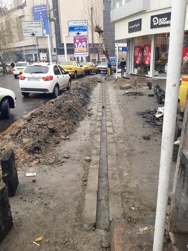 جدول‌گذاری معابر اصلی و فرعی منطقه ۷ در حال تکمیل است