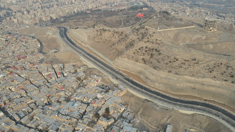 رینگ ۳۰ متری تپه مرادآب زیر بار ترافیک میرود