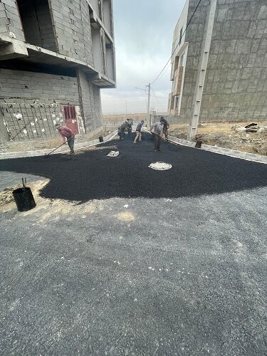 تداوم نهضت آسفالت در منطقه ۷/ بهسازی معابر با اولویت محلات پرتردد