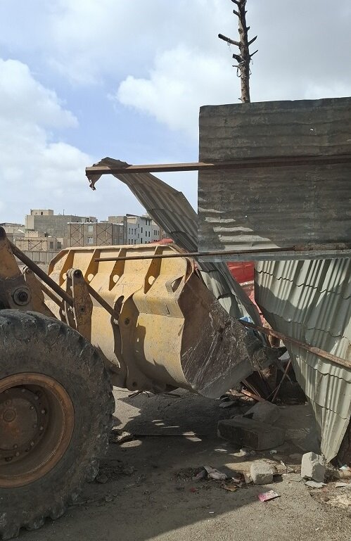 ۲ مرکز غیرمجاز تفکیک و دپوی پسماند در کرج تخریب شد