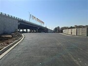 مسیر ورودی فاز ۵ آسفالت شد
