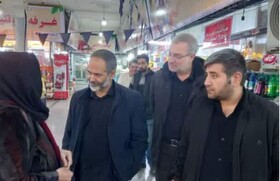 بازدید میدانی نماینده مجلس شورای اسلامی از بازارهای میوه و تره‌بار