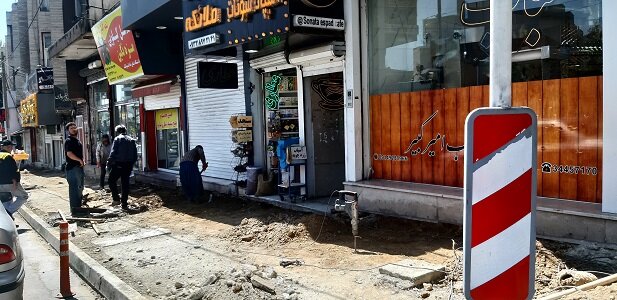 تداوم پیادهروسازی در معابر منطقه ۷/ تلاشی برای ارتقای رضایتمندی شهروندان