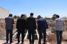 رئیس سازمان آرامستان شهر خرمدره از بهشت سکینه(س) کرج بازدید کرد