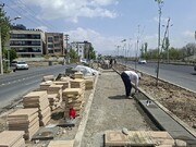 بهره‌برداری از فاز جدید پیاده‌روسازی در کمربندی مهرشهر