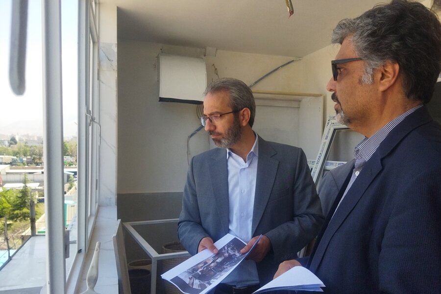 پیگیری میدانی روند بازسازی ۵۵ واحد آسیب‌دیده در بلوار گلزار غربی
