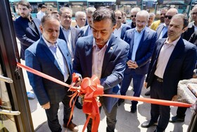 مراسم تحویل ۱۲ اتوبوس