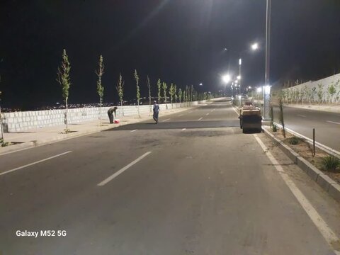 سه سرعتکاه جدید در تپه مرادآب برای ارتقای ایمنی تردد شهروندان احداث شد