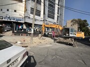 اصلاح هندسی تقاطع نیک‌دهقان و طالقانی شمالی آغاز شد