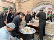 خدمت‌رسانی موکب شهرداری کرج به زائران در مشهد مقدس