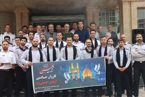 اعزام آتش نشانان به مرز مهران