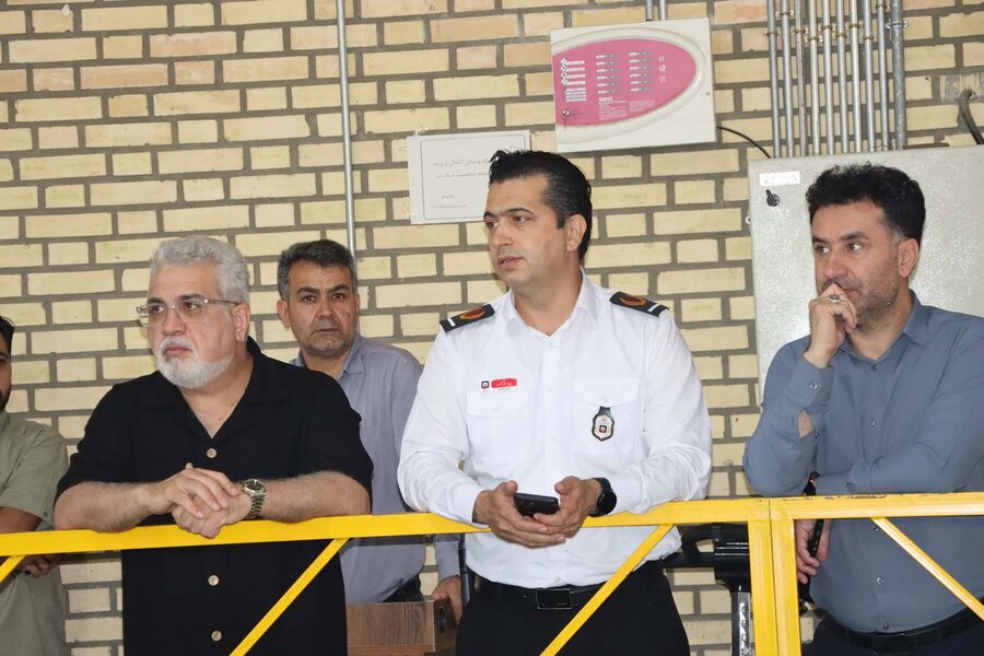 آزمون عملی تکمیل ظرفیت استخدام آتش‌نشانی کرج برگزار شد