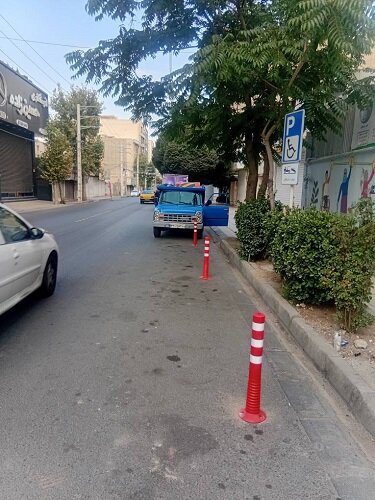 تقویت ایمنی معابر منطقه ۷ با اجرای طرح‌های ترافیکی