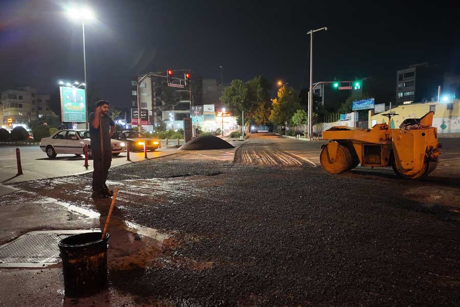 نظارت بر فرآیند لکهگیری آسفالت تشدید میشود