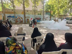 روش‌های ایمنی و مقابله با حوادث در ۱۱ باب از فرهنگ‌سراهای کرج آموزش داده شد